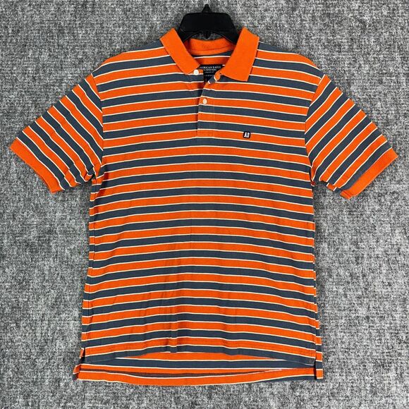 American Eagle Polo Shirt Mens M Short-sleeve Business Casual Basic Preppy Rugby - Picture 1 of 13